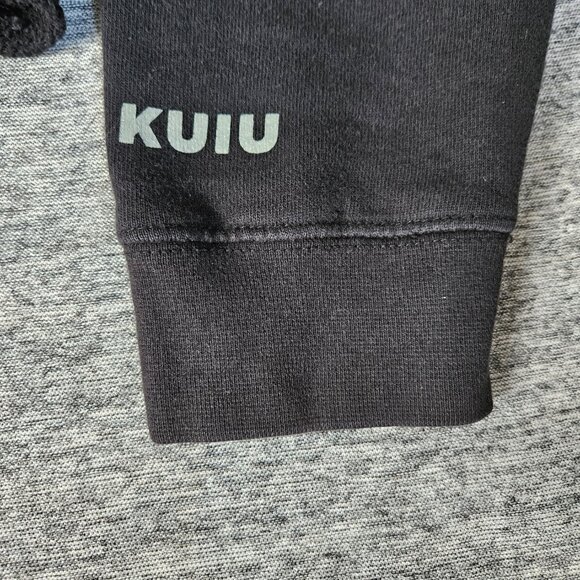 KUIU Hoodie Womens Cropped Medium Black Ultralight Mountain Hunting Sweatshirt - Picture 5 of 10